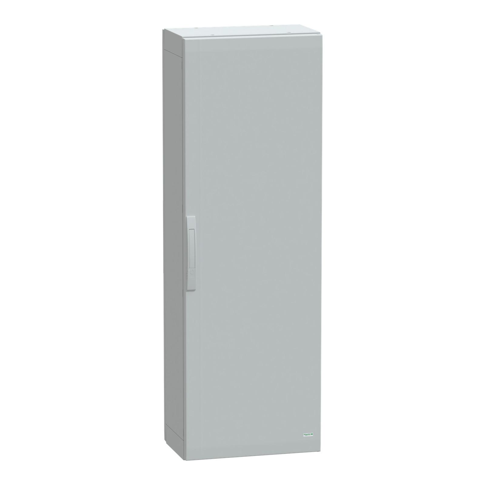 Floor standing polyester enclosure, Thalassa PLA, plain door, completely sealed, 1500x500x320mm, IP65, IK10