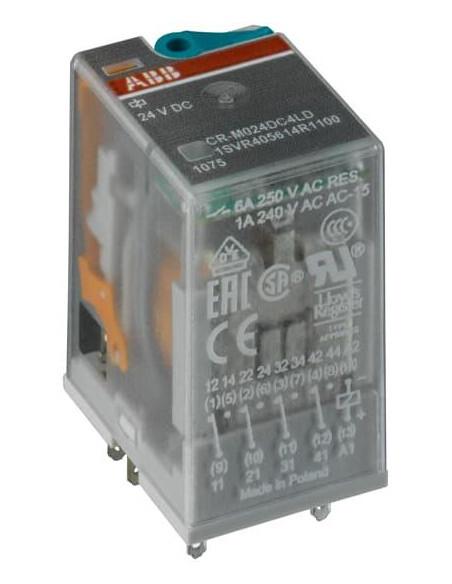 CR-M RELAY 4PDT 125VDC COIL