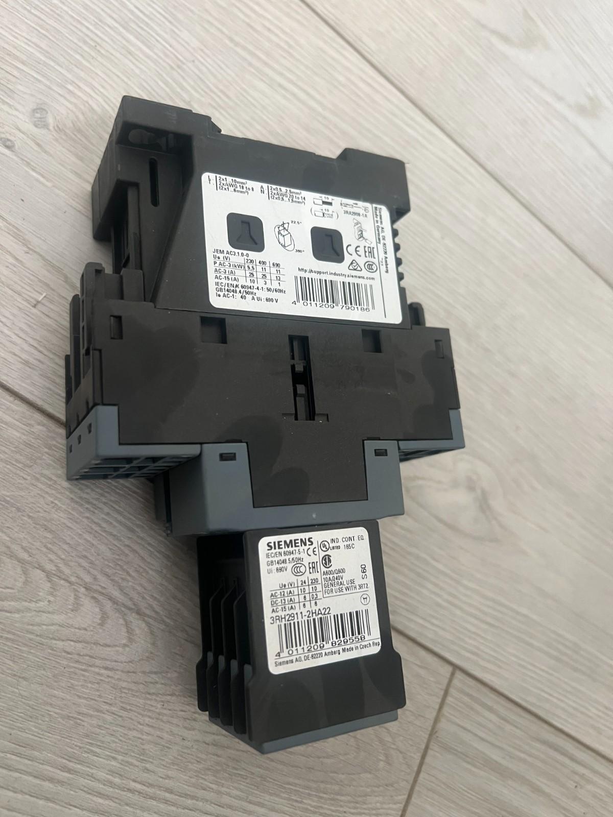 AUX. SWITCH 2NO+2NC FOR S00 & S0 SPRNG