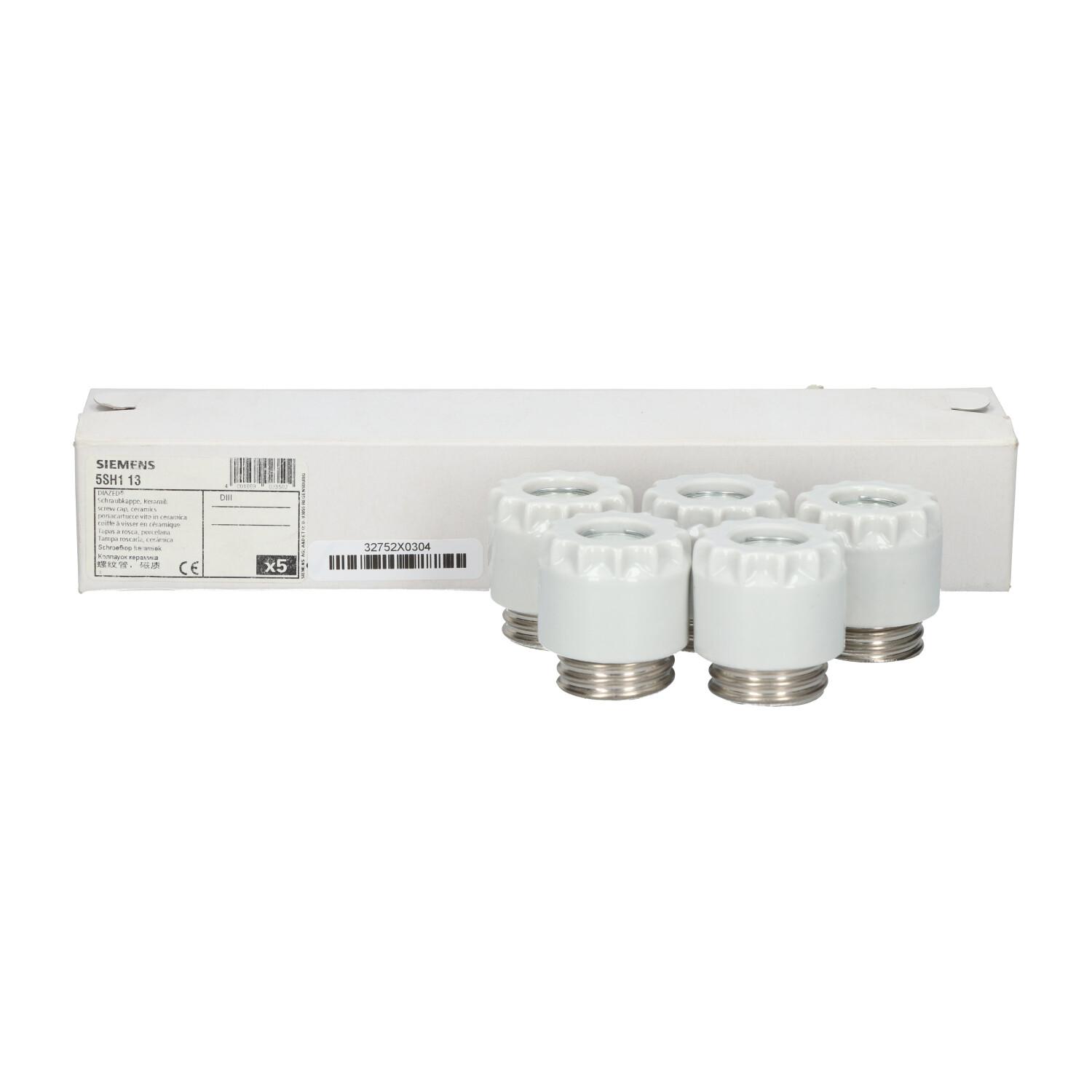 SCREW CAP FOR DIAZED FUSE, 63A, AC/DC, 500V