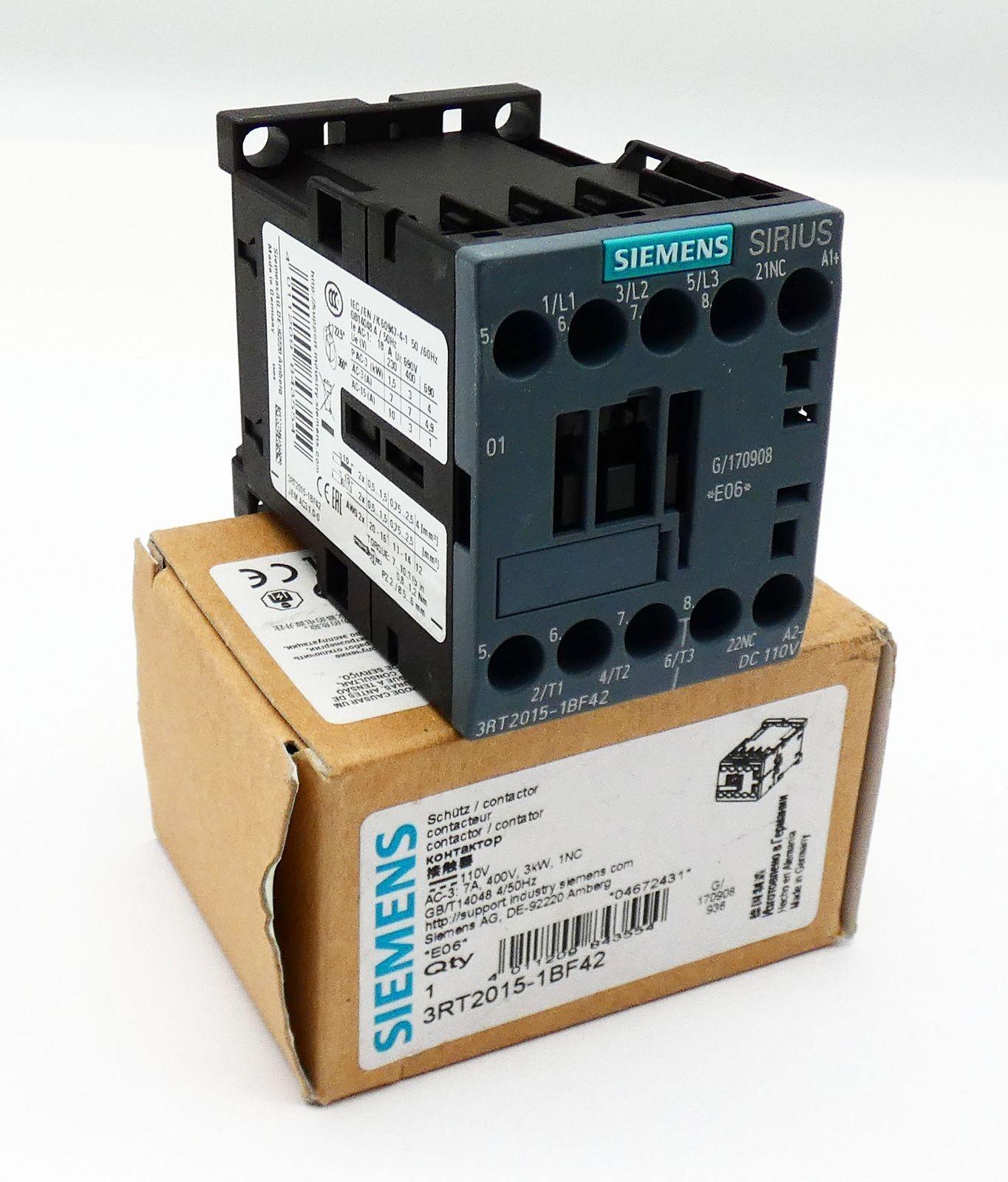CONTACTOR S00 7A 110VDC 1NC SCRW