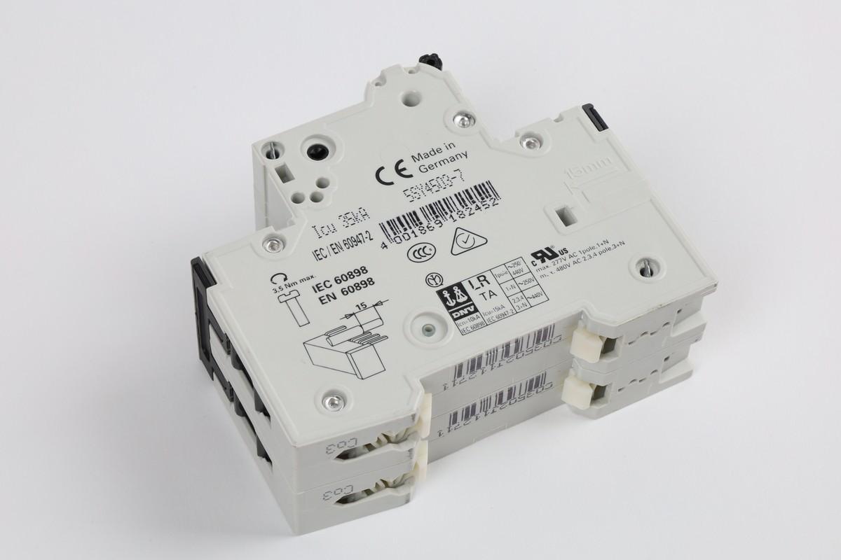 SUP PTOR 5SY4 1P+N 240V 3A 7.5K C-TRIP