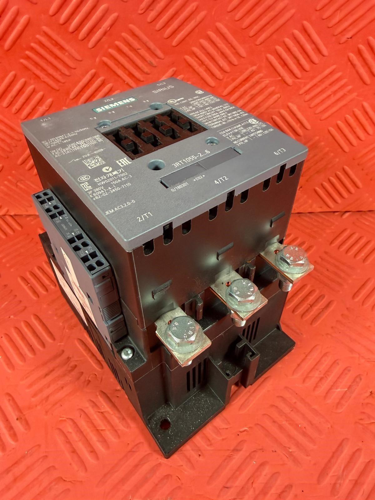 CONTACTOR S6 150A 23-26VUC 3P BAR