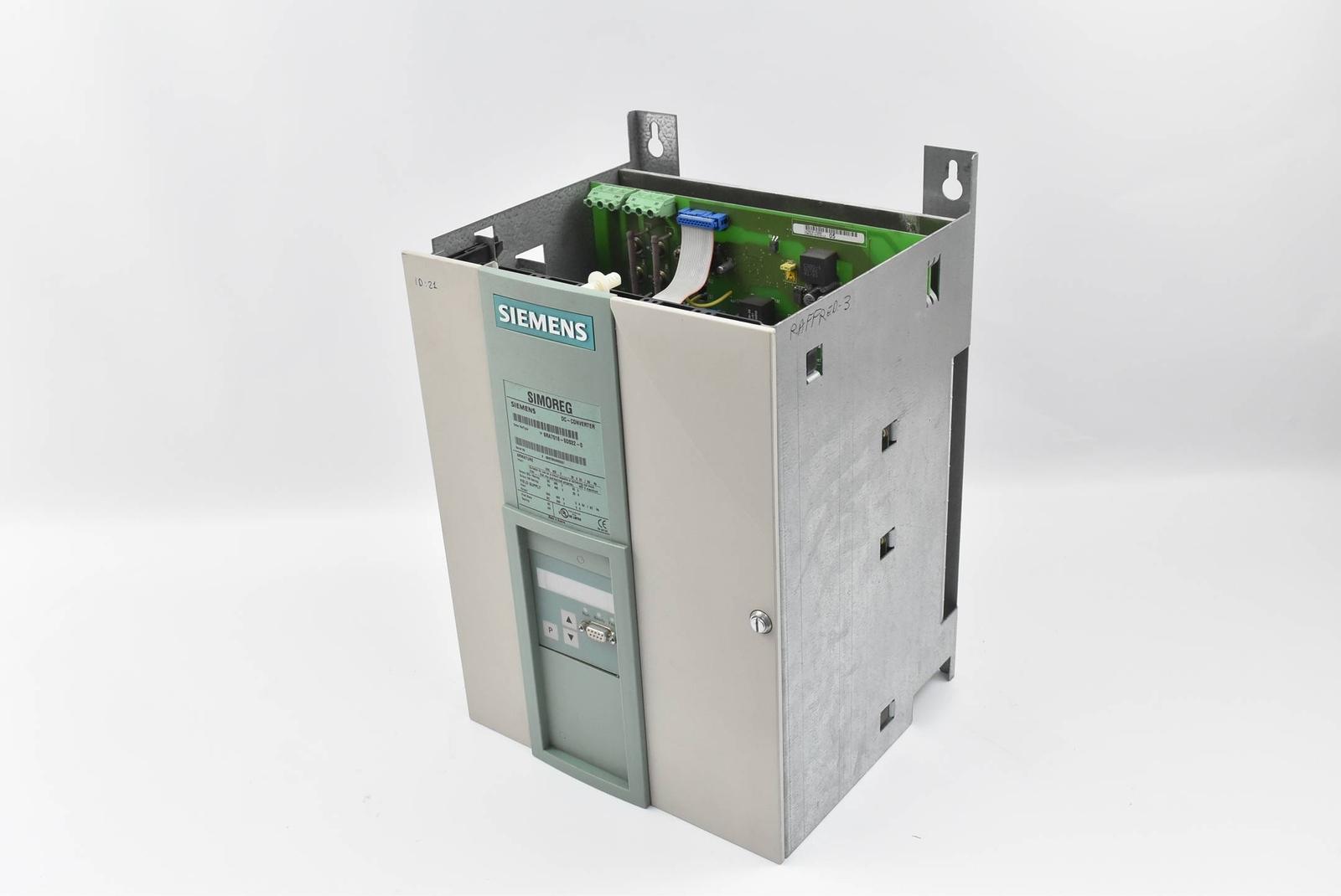 Simoreg DC-Master Power Converter Unit 6RA7018-6DS22-0 6RA7 018-6DS22-0