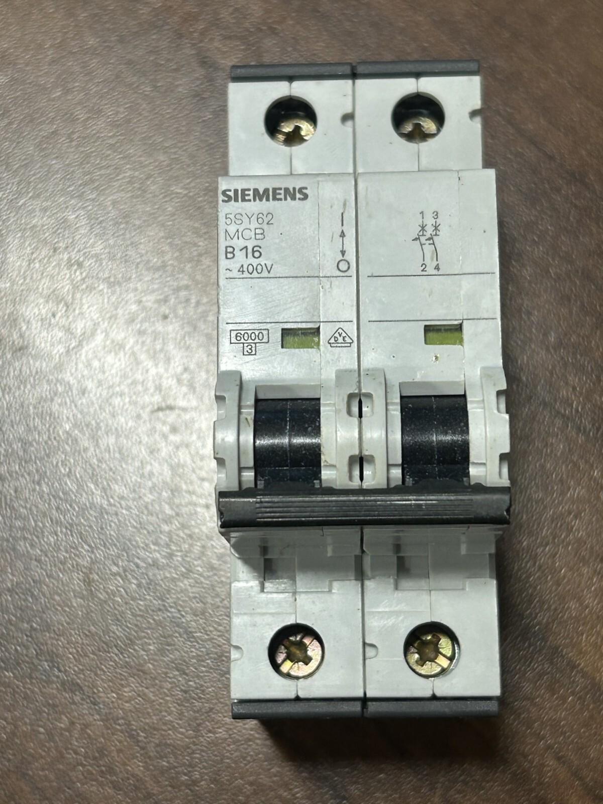 SUP PTOR 5SY6 2P 480V 16A 5K B-TRIP