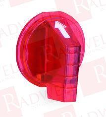 Handle, Harmony 9001K, Harmony 9001SK, standard handle, red, 30mm, for selector switch
