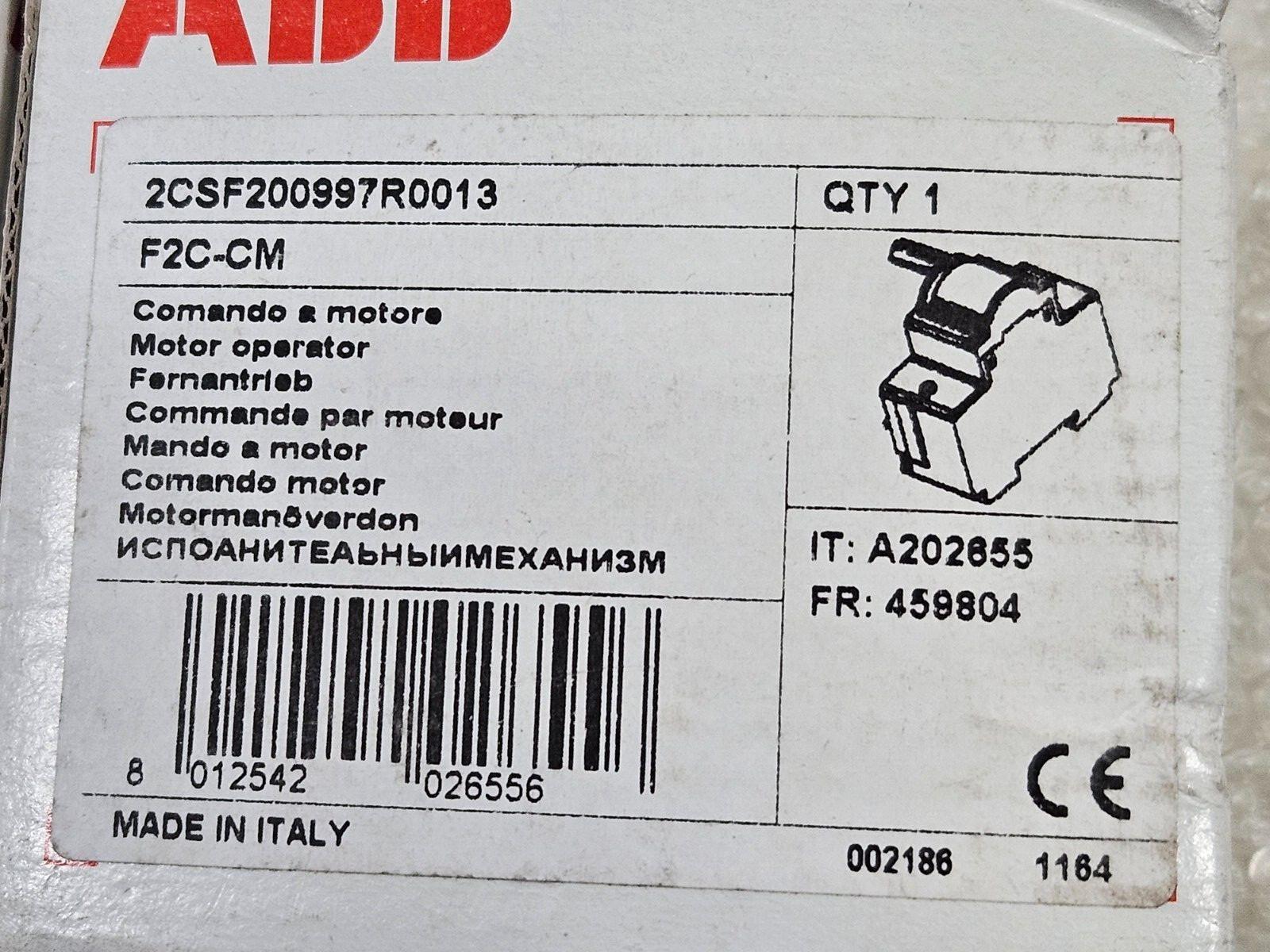 F2C-CM Motor operating device