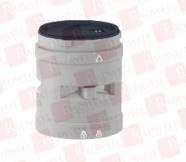 Modular tower light, Harmony XVU, Audible unit, silver, 60mm, buzzer, 24V AC DC