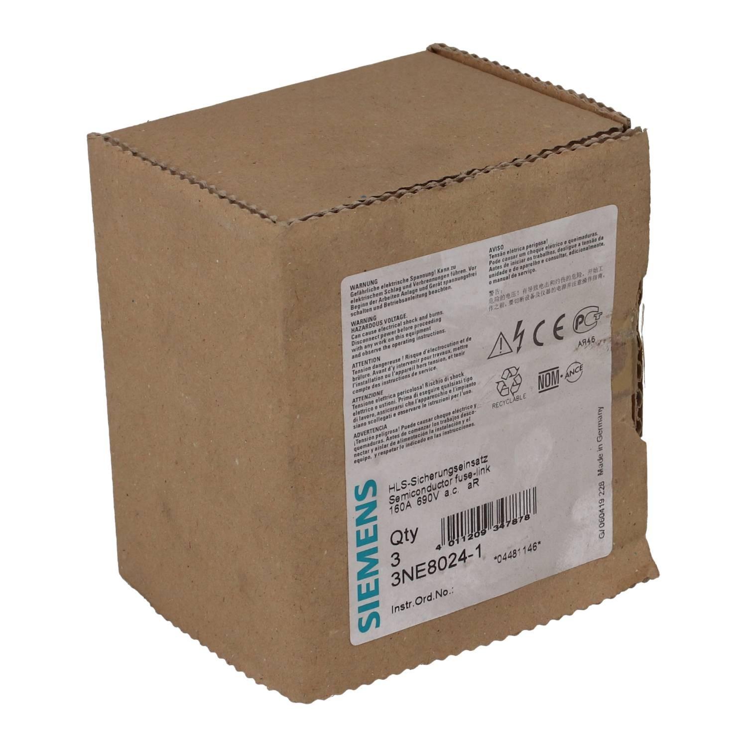 FUSE, SITOR, F/L, 160A, 660V, AC