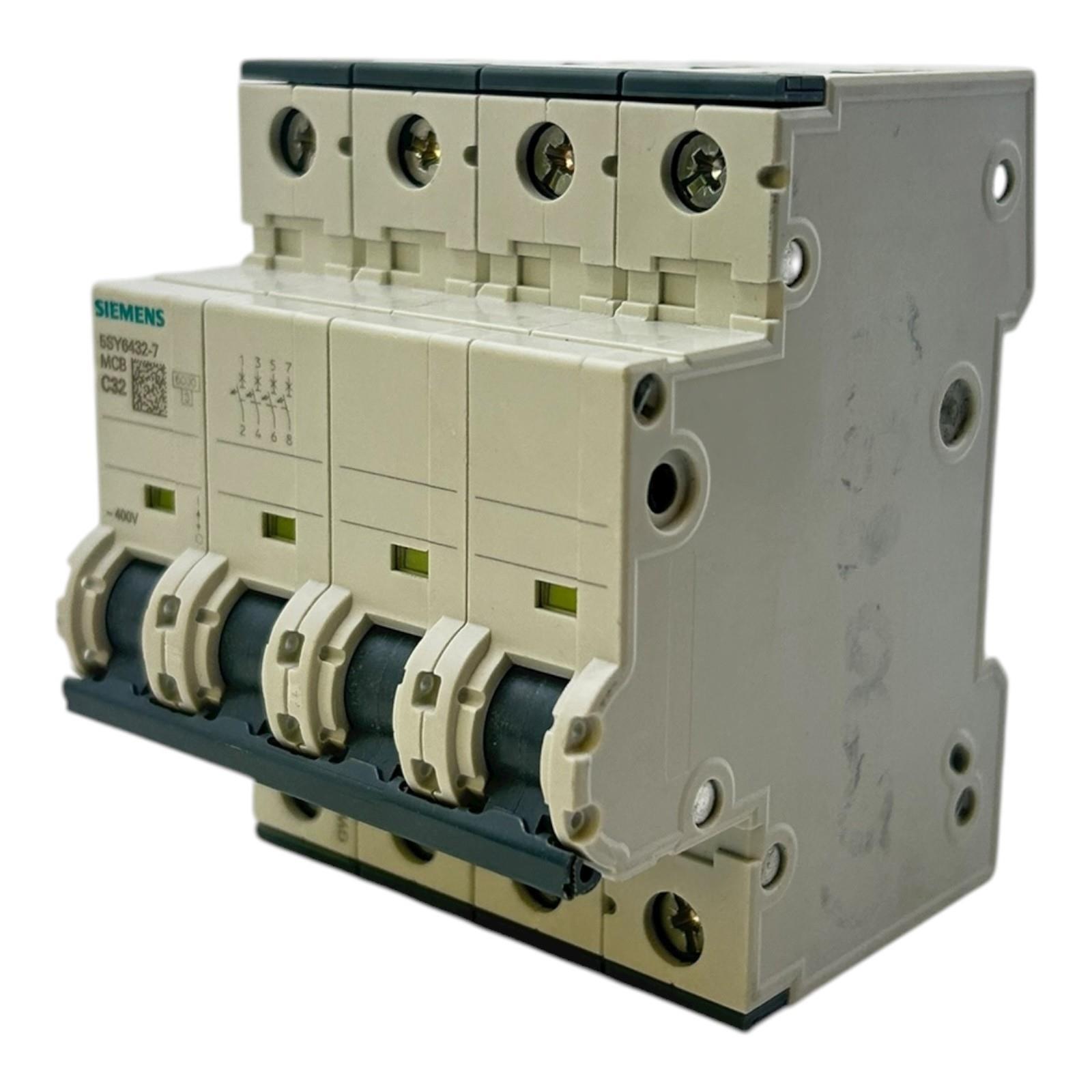 SUP PTOR 5SY6 4P 480V 32A 5K C-TRIP
