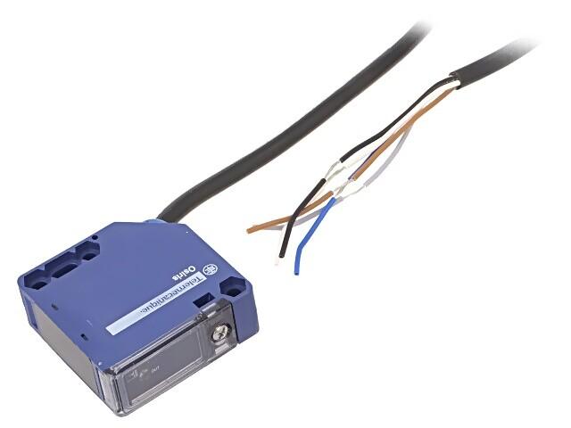 Photoelectric sensors XU, XUK, receiver, Sn 30 m, 24...240VAC/DC, cable 2 m