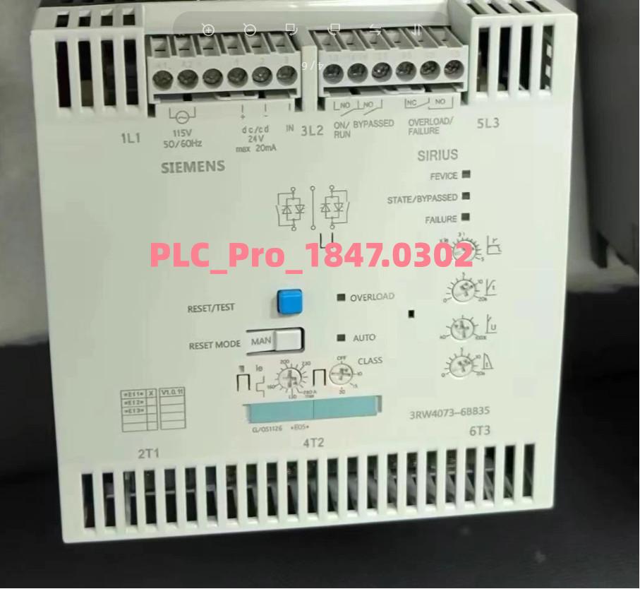 SOFT START, 205A, 150/200/HP, 120V, SCRW