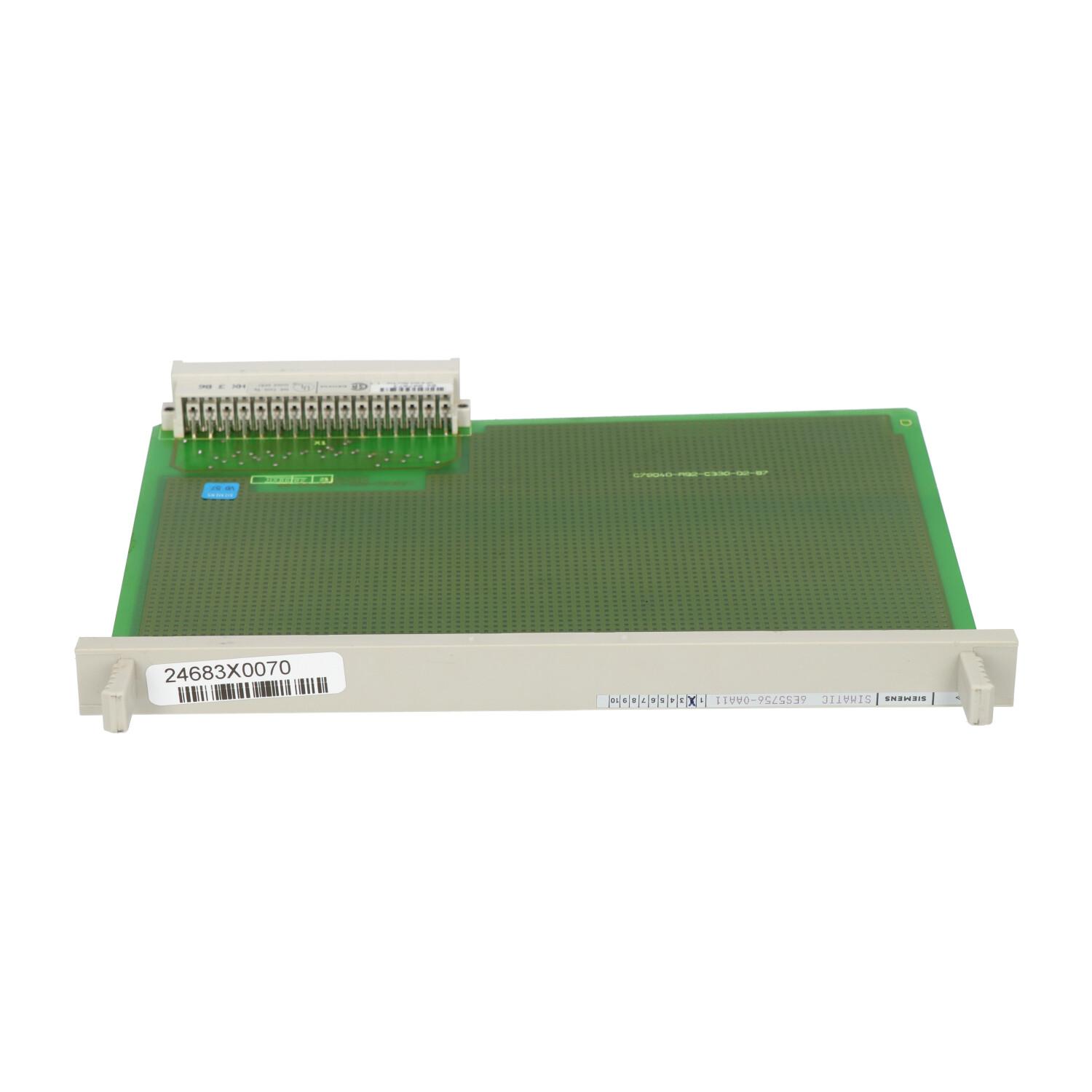 6ES5 756-0AA11 simatic S5 jumpering module NMP
