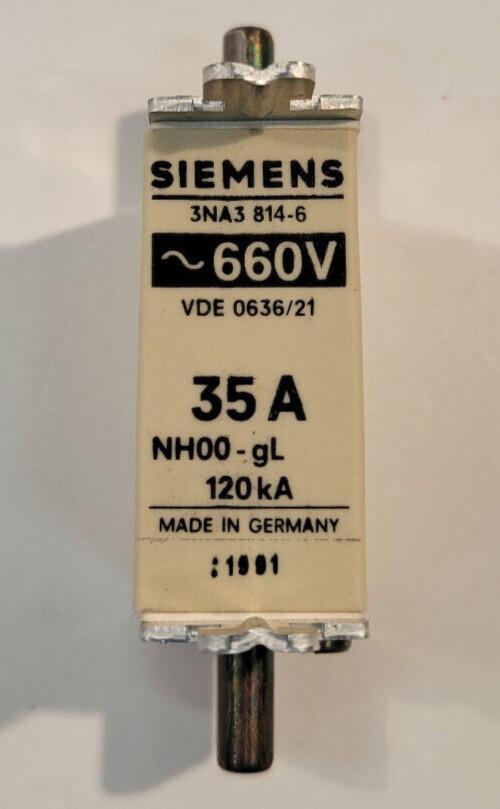 FUSE LINK, LV HRC, 35A, 660VAC, 250VDC