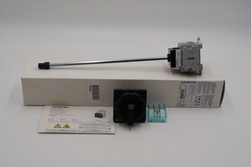 Main switch 3-pole Rated