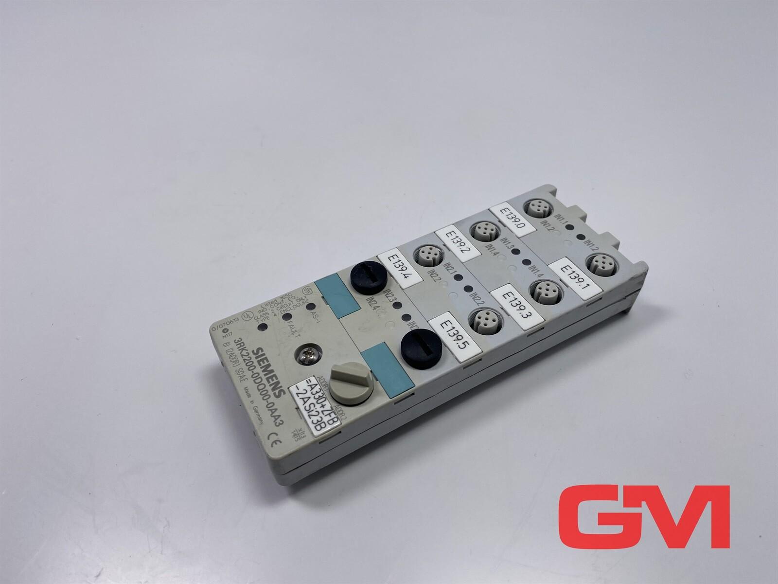 ASI A/B SLAVE, 8 INPUT, IP 67