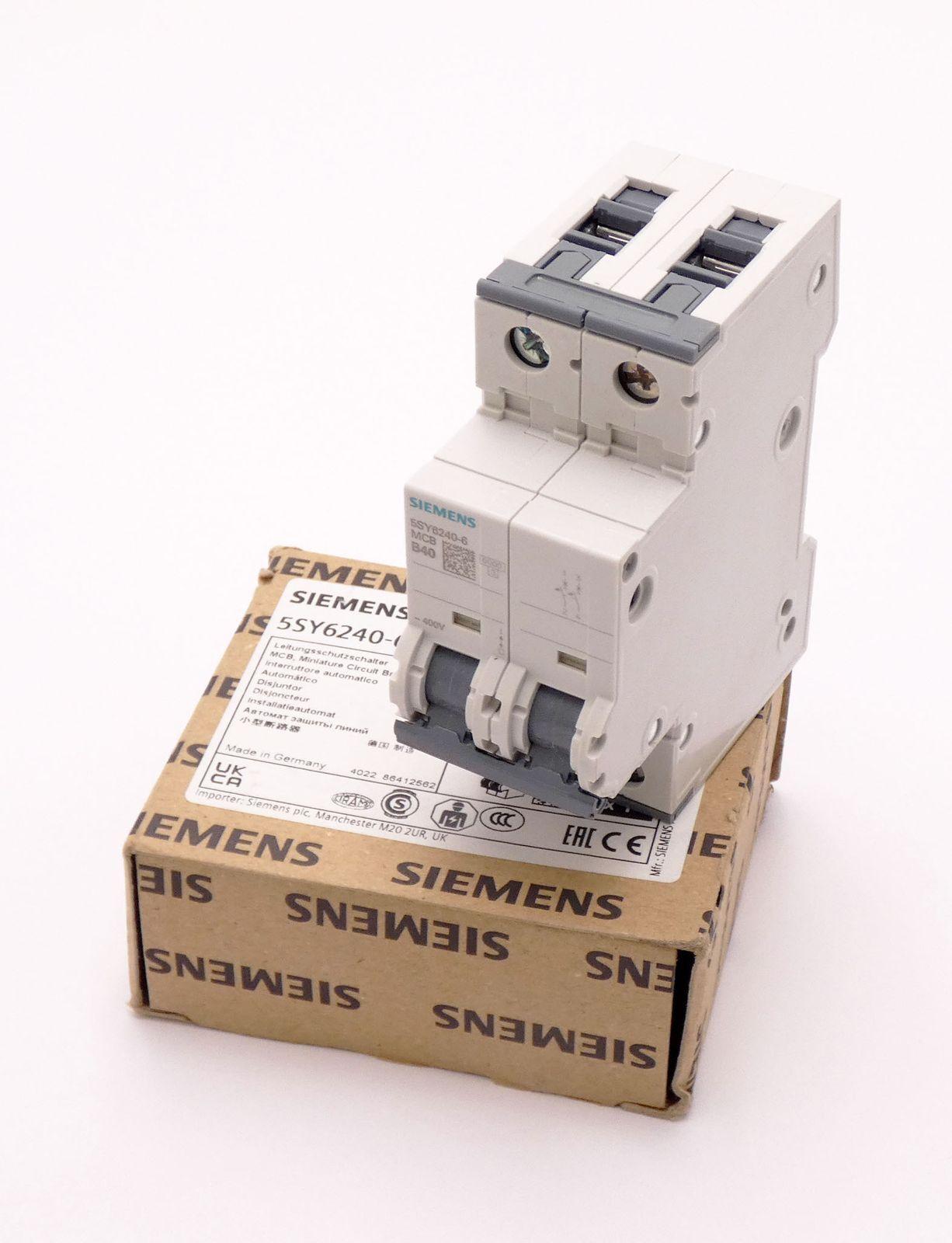 SUP PTOR 5SY6 2P 480V 40A 5K B-TRIP