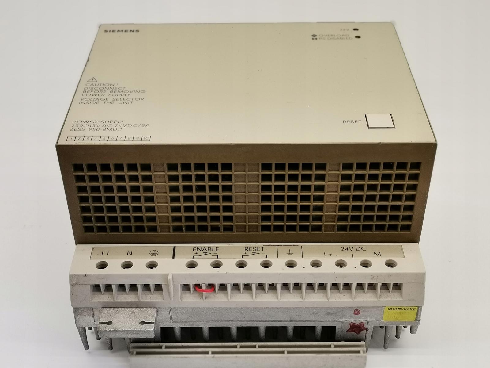 6ES5 950-8MD11 24VDC/8A