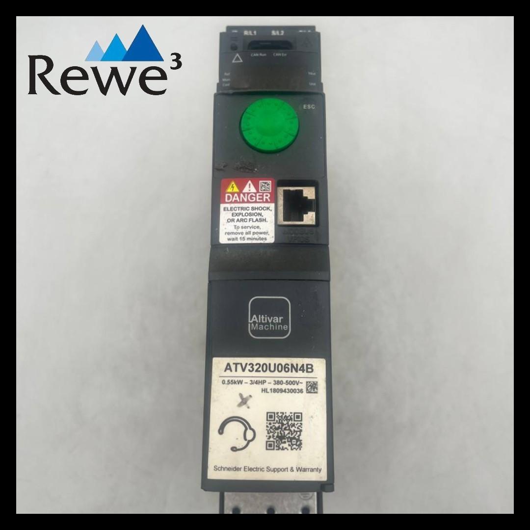variable speed drive, Altivar Machine ATV320, 0.55kW, 380 to 500V, 3 phases, book