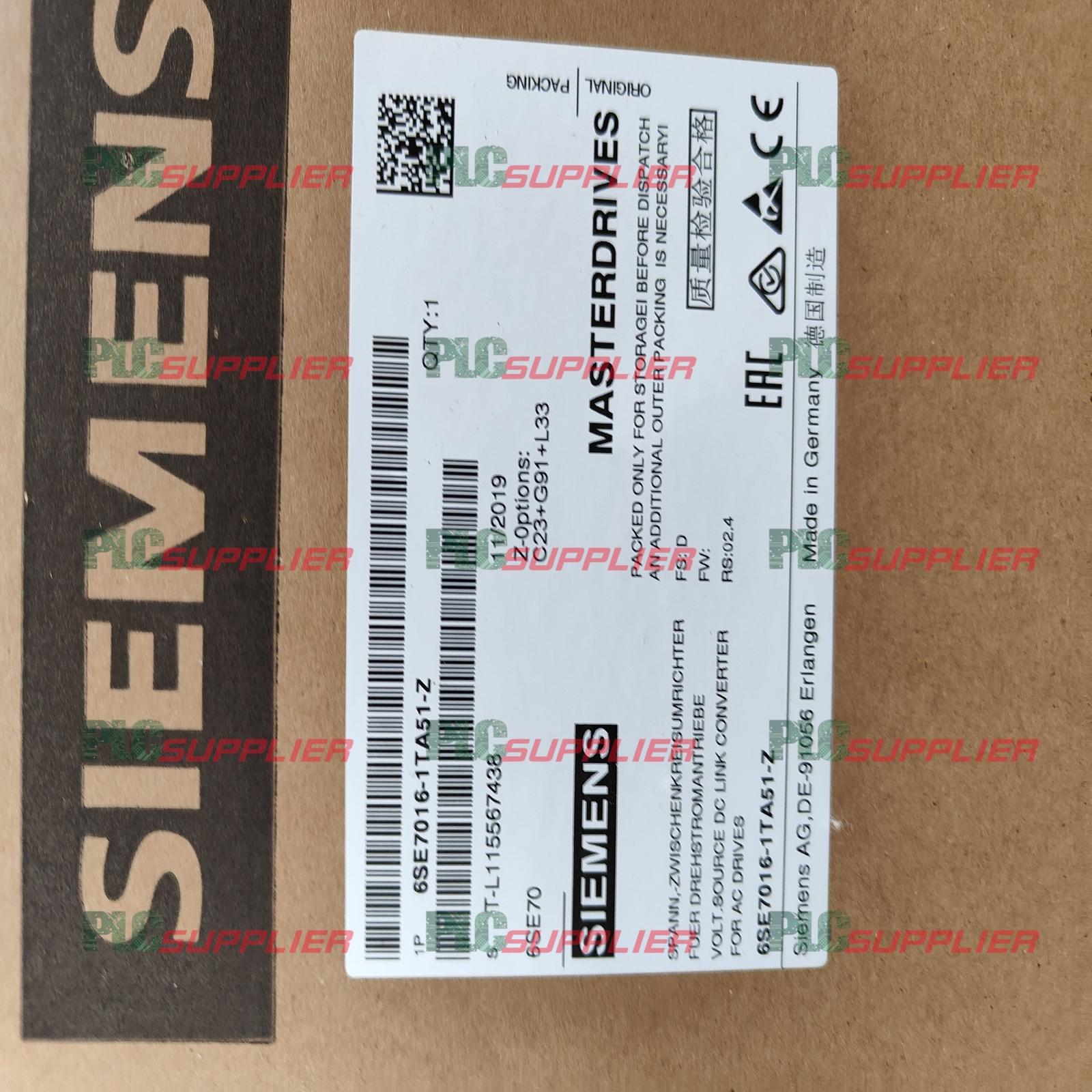 6SE7016-1TA51-Z 6SE7 016-1TA51-Z Frequency Converter