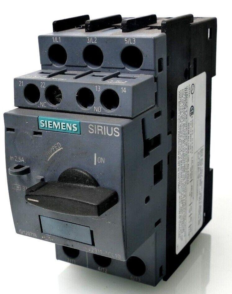 CIRCUIT-BREAKER S00 2.5A NO OVERLOAD