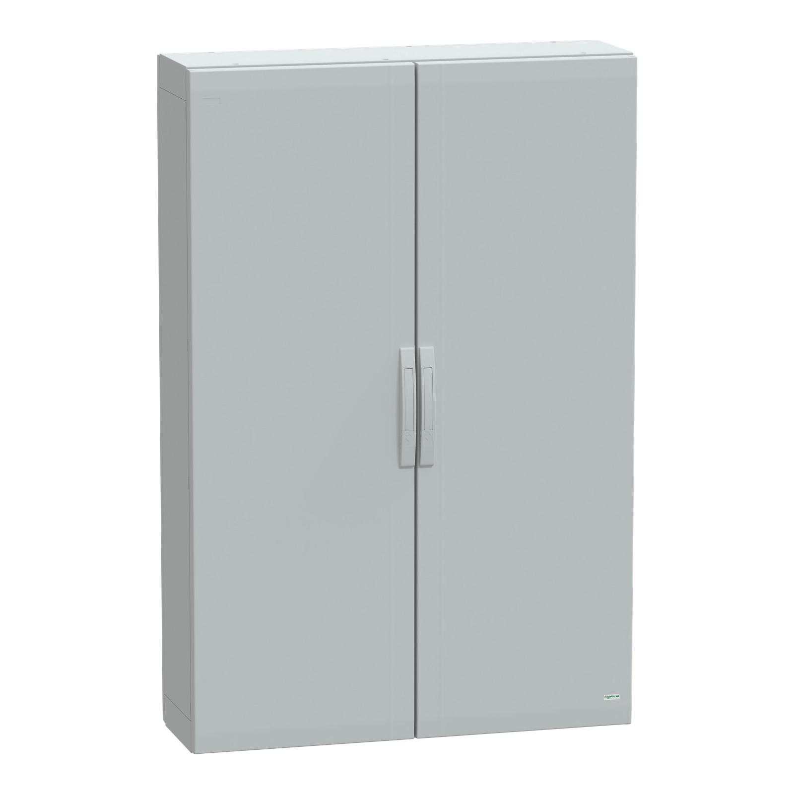 Floor standing polyester enclosure, Thalassa PLA, plain door, completely sealed, 1500x1000x320mm, IP65, IK10