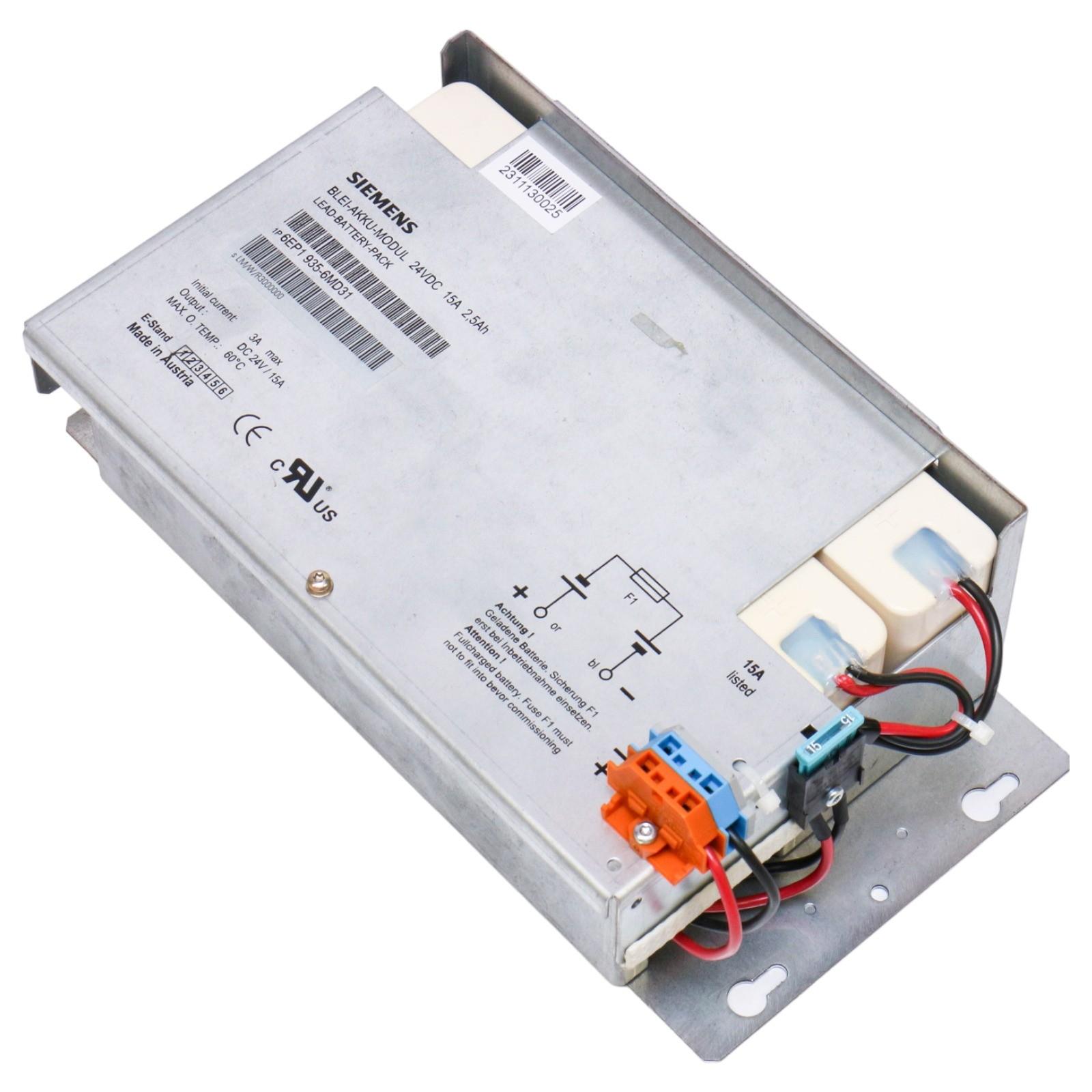 DC UPS BATTERY 24V, 15A, 2.5Ah