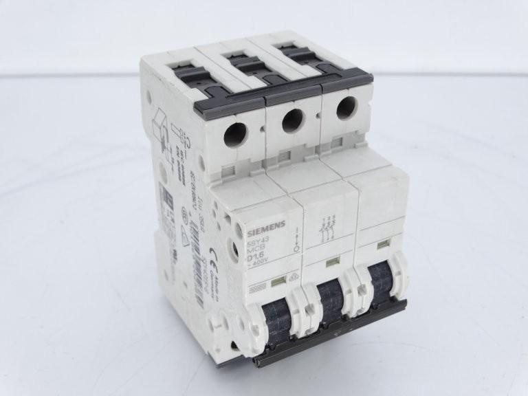 SUP PTOR 5SY4 3P 480V 1.6A 5K D-TRIP