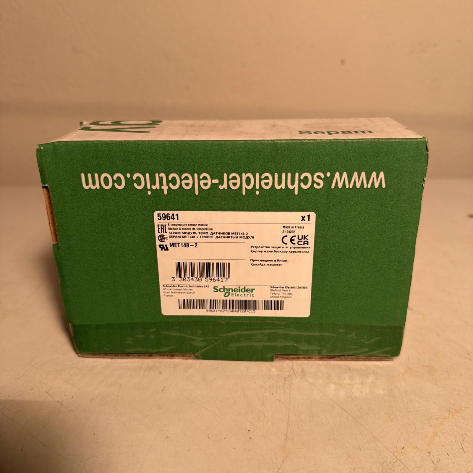 8 temperature sensor module MET148-2 for Sepam series 20, 40, 60, 80