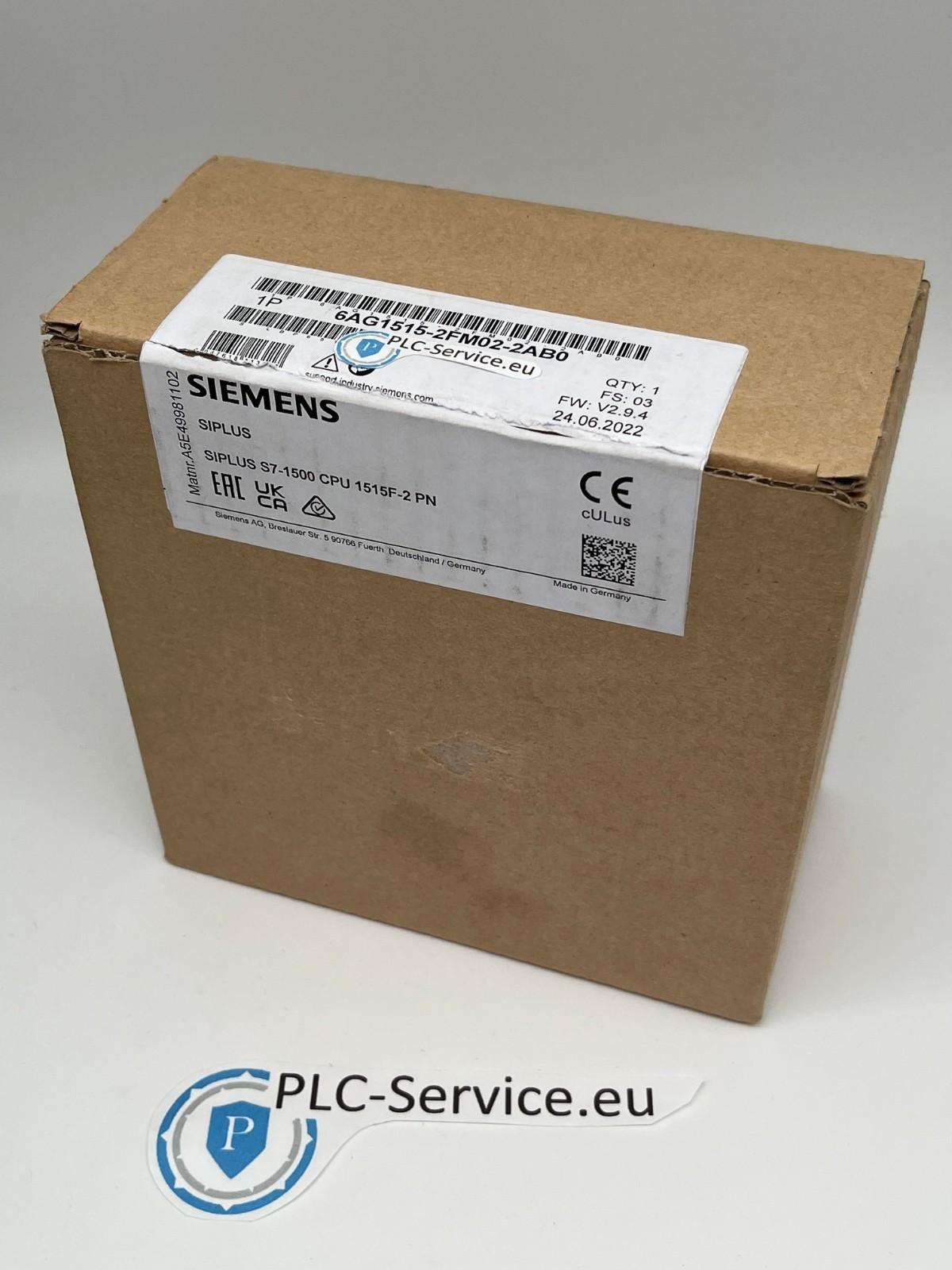 SIPLUS S7-1500 CPU 1515F-2 PN