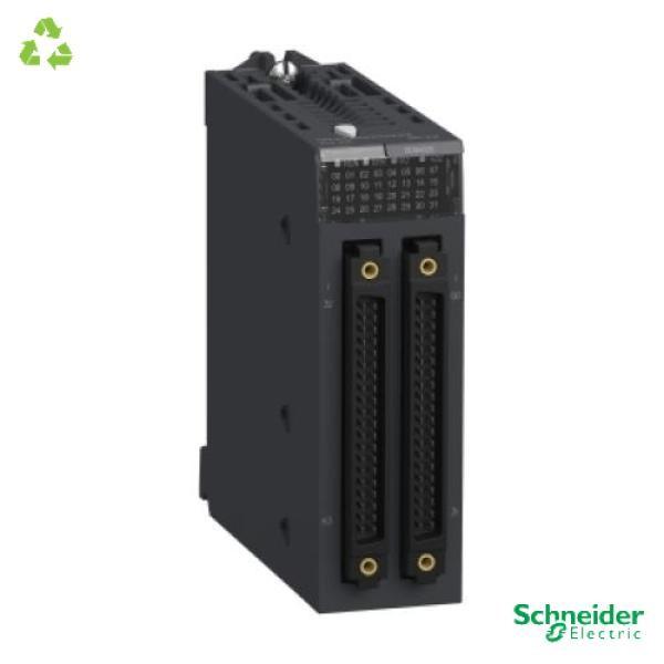 discrete input module, Modicon X80, 64 inputs, 24V DC positive