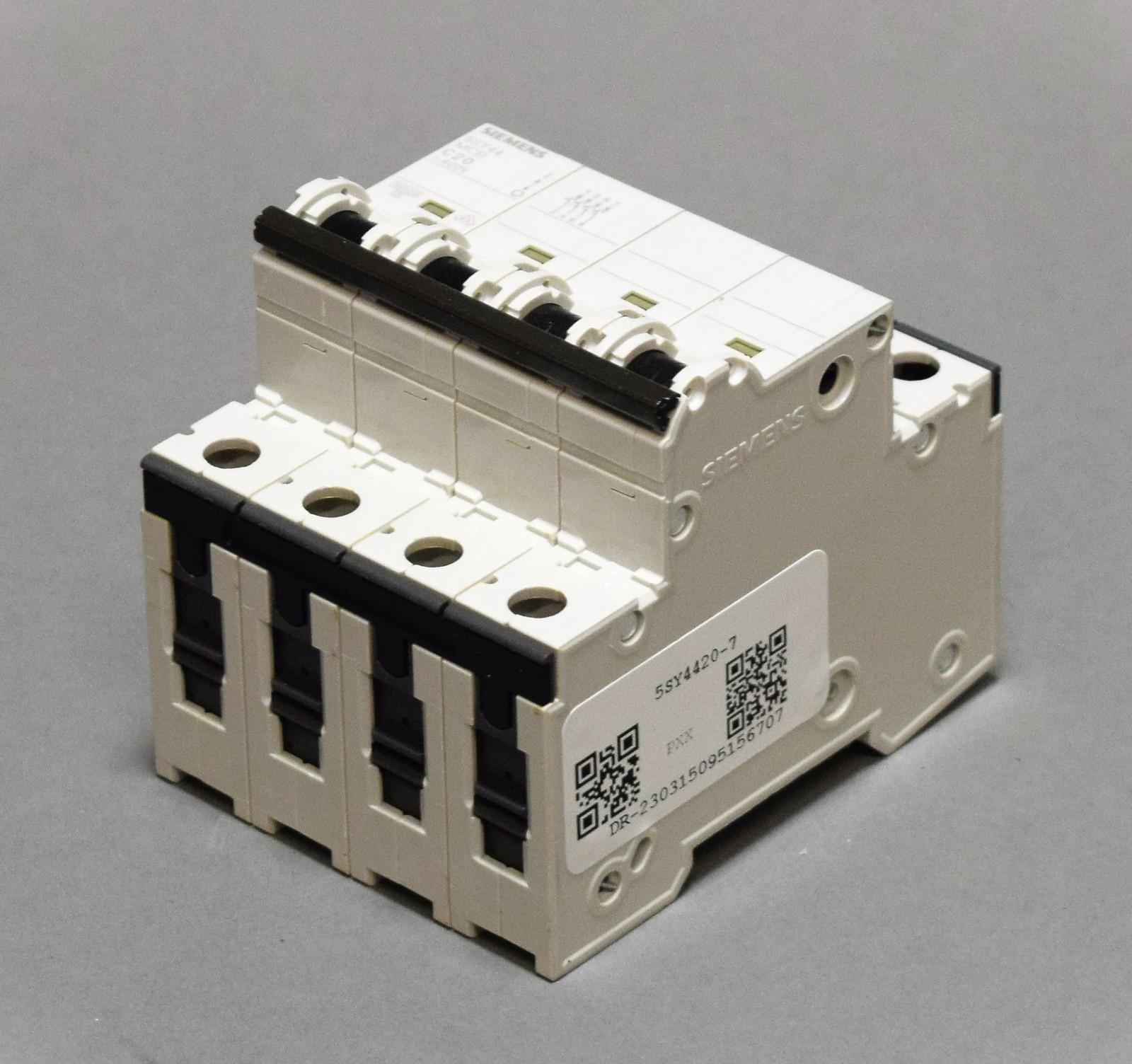 SUP PTOR 5SY4 4P 480V 20A 5K C-TRIP