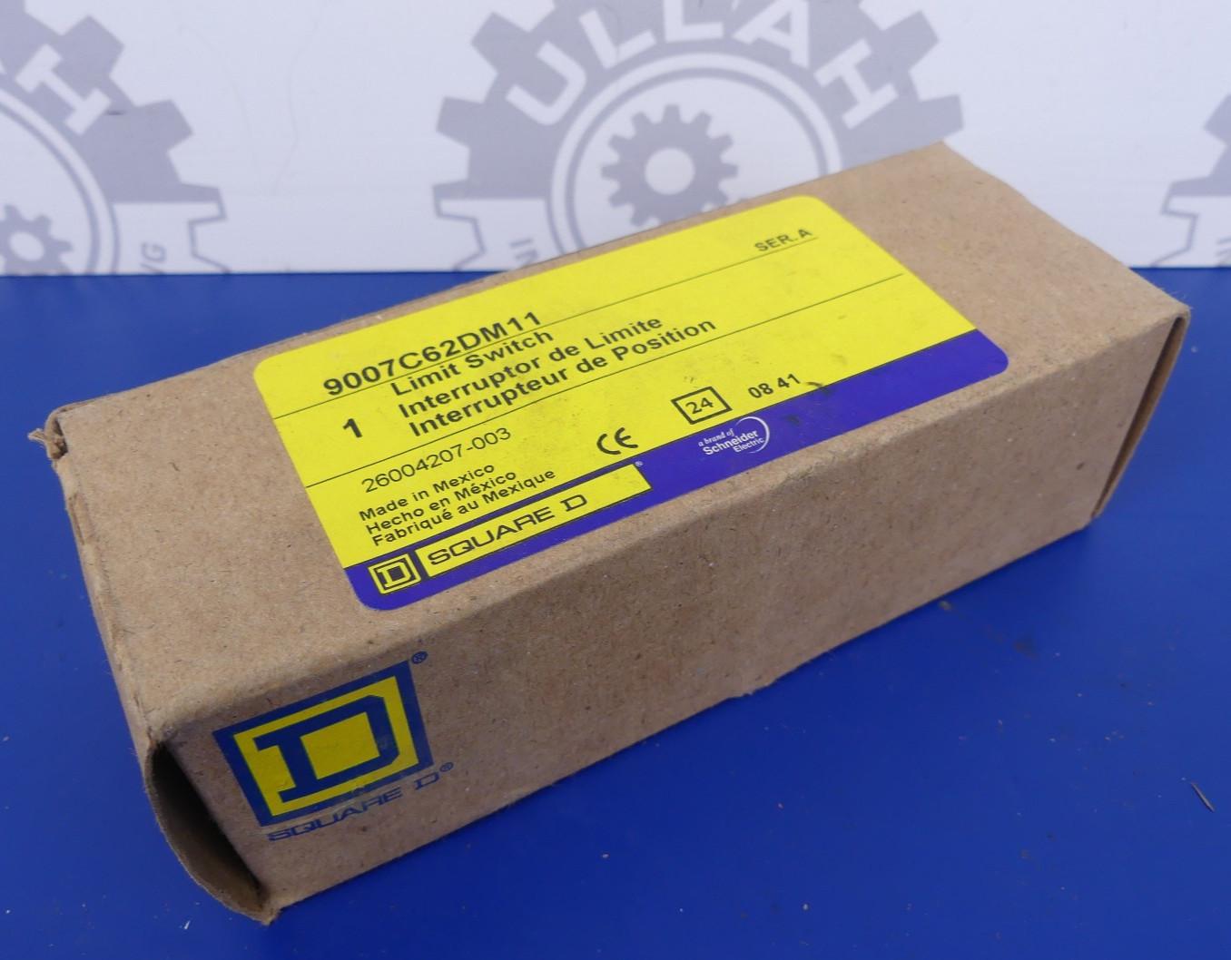 Limit switch, 9007, 9007C 2 NO/NC, top roller plunger