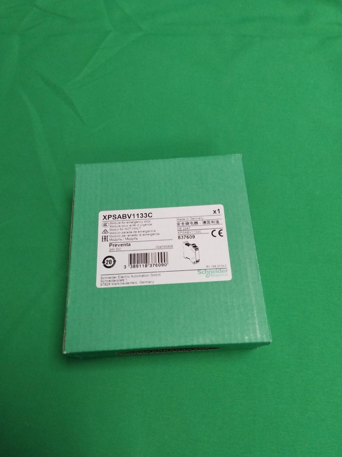 module XPSABV - stop and switch monitoring - 24 V AC/DC