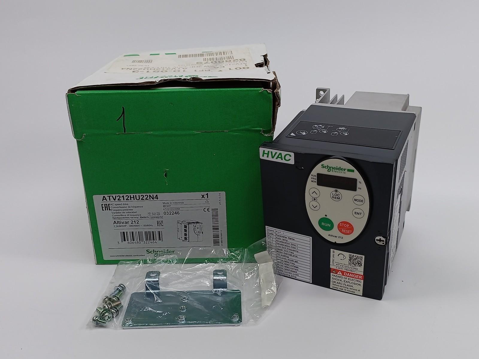 variable speed drive, Altivar 212, 2.2kW, 3hp, 480V, 3 phases, with EMC, IP21