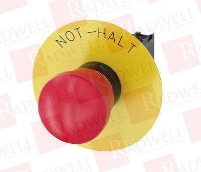 NOT-HALT, PUSH PULL RED MH CAP 0 40MM