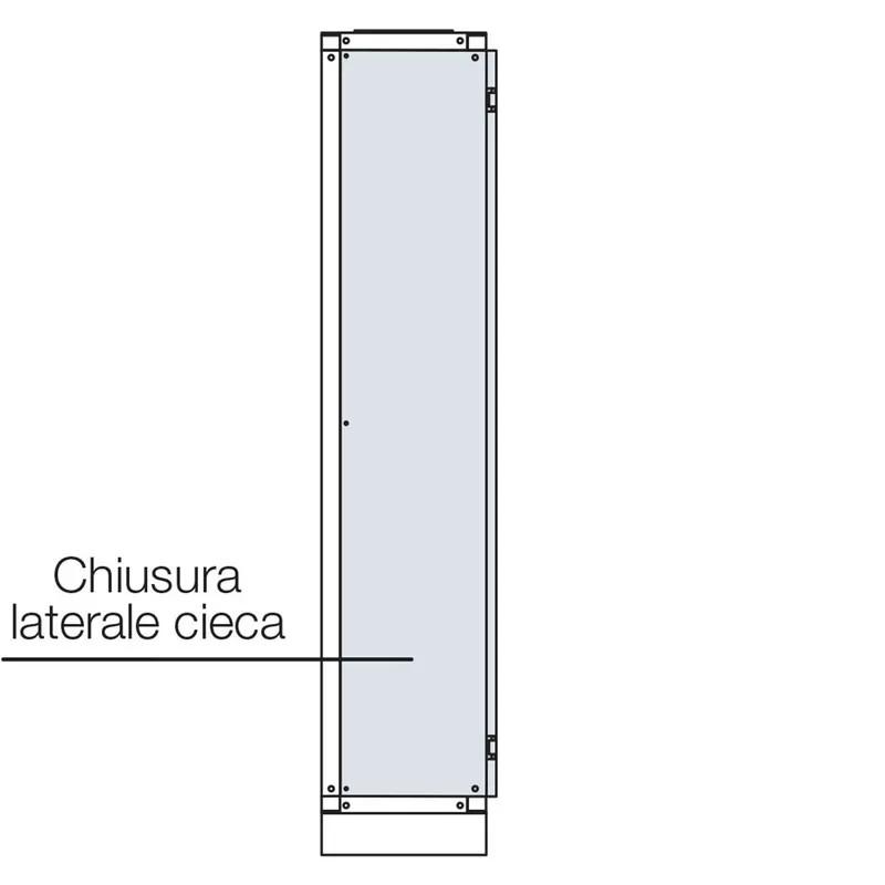 L-MC0800 Cabinet, 800 mm x 1.5 mm x 80 mm