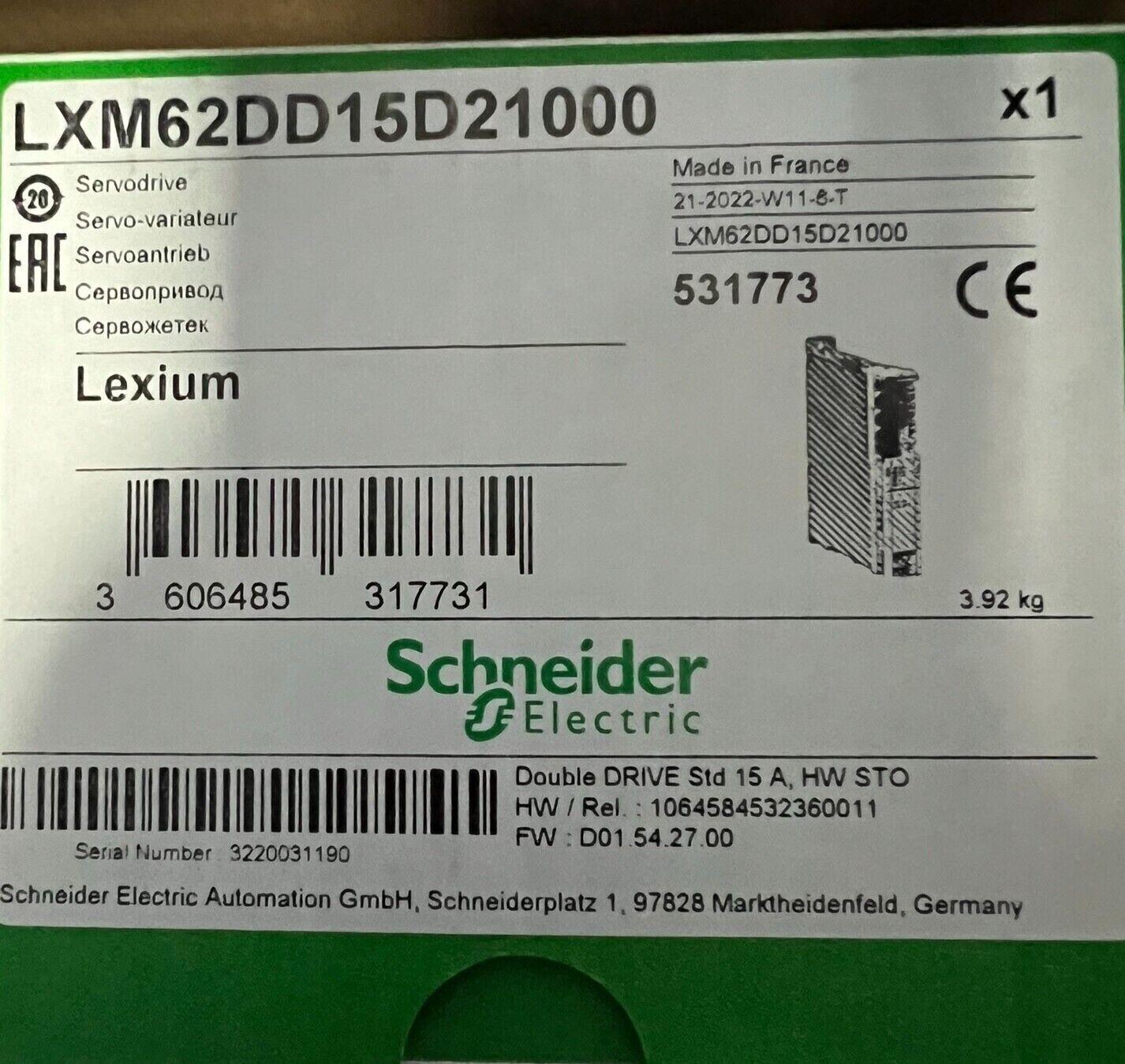 Lexium 62 Double Drive 15 A - accessory kit included