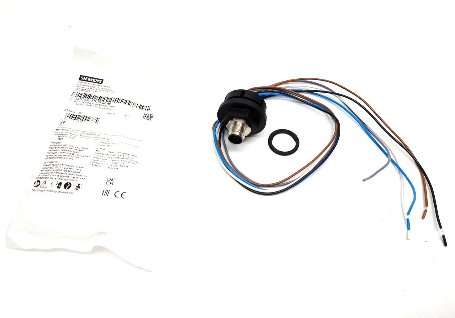 Adapter, M12 connector, 5-pin (Male)