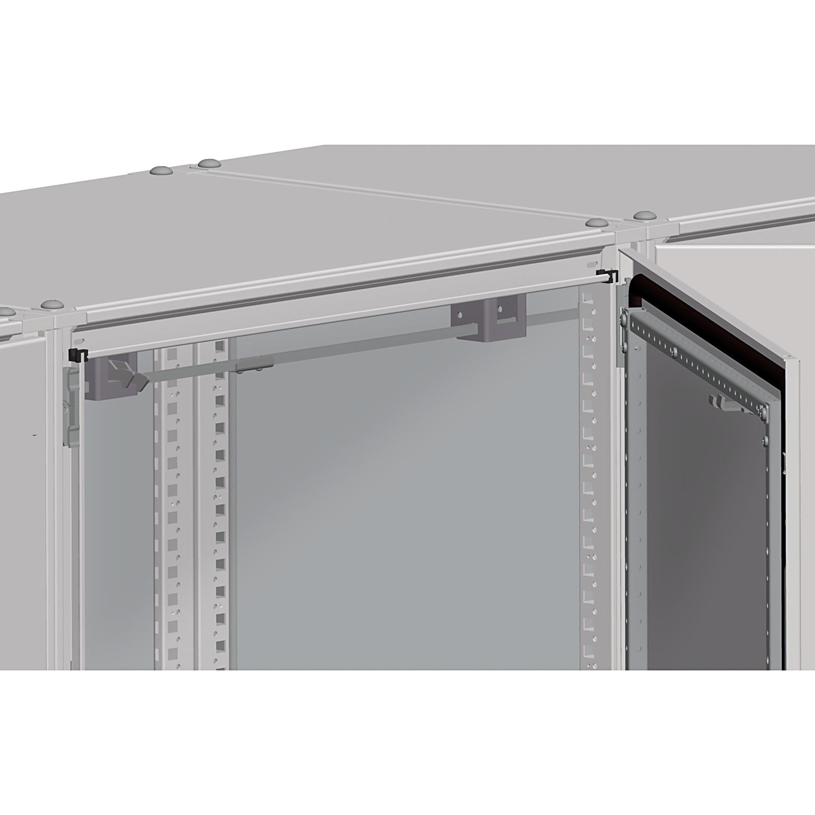 Interlocking system for secondary doors, PanelSeT SFN, Spacial SF, for electrical enclosure W600mm , steel
