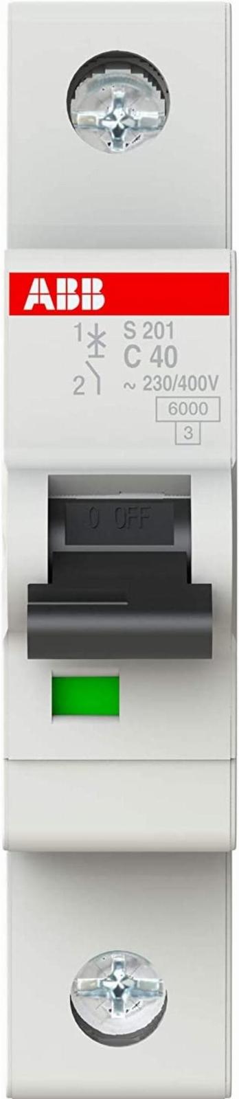 S201-C40 Miniature Circuit Breaker - 1P - C - 40 A