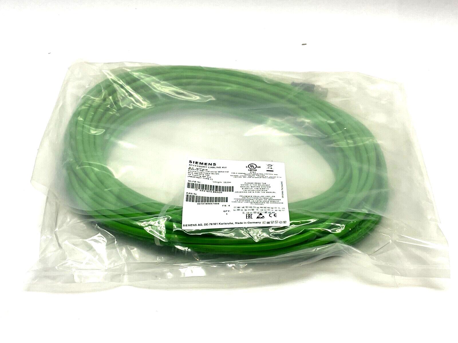 IE Connecting Cable M12-180/M12-180 20 m