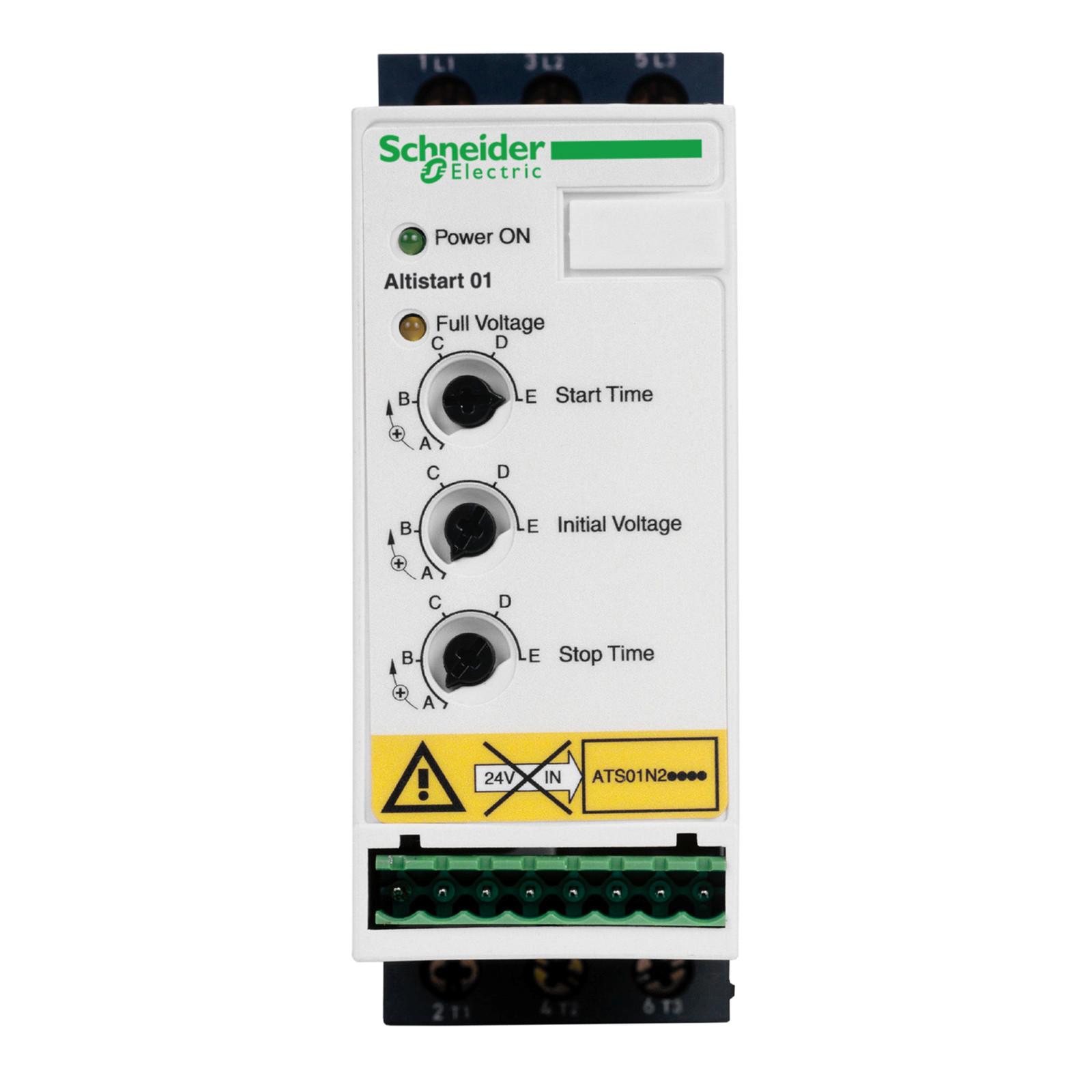 soft starter for asynchronous motor, Altistart 01, ATS01, 12A, 460 to 480V
