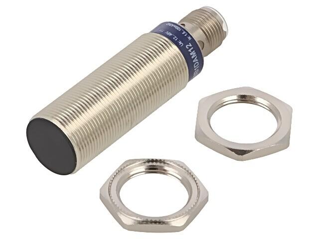 Inductive proximity sensors XS, inductive sensor XS5 M18, L64mm, brass, Sn5mm, 12..48VDC, M12