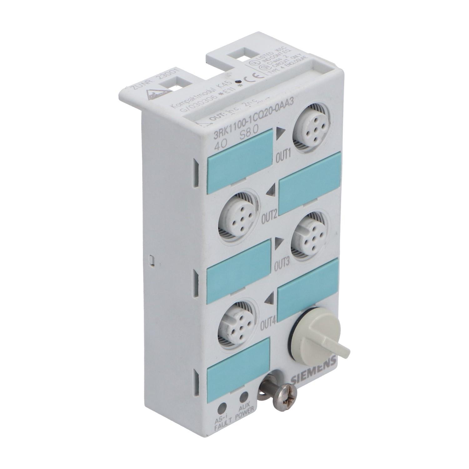 AS-I MOD, K45, 4OUT, 1A, ELECTRONIC