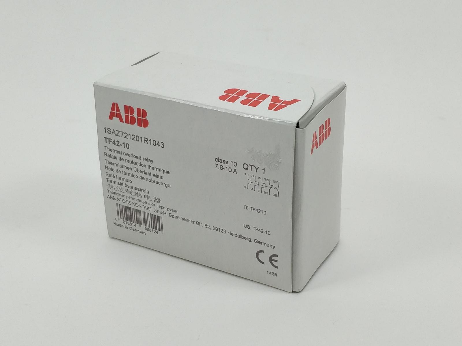 TF42-10 Thermal Overload Relay 7.6 ... 10 A