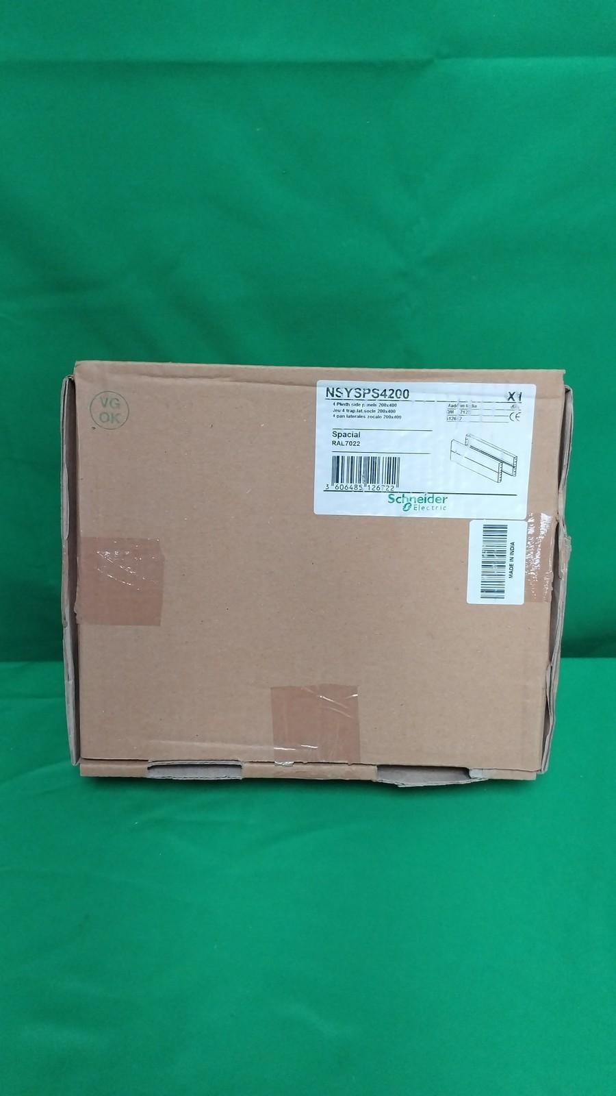 Side panels for the plinth, PanelSeT SFN, Spacial SF, Spacial SM, for electrical enclosure W1200mm, set of 4, H200mm