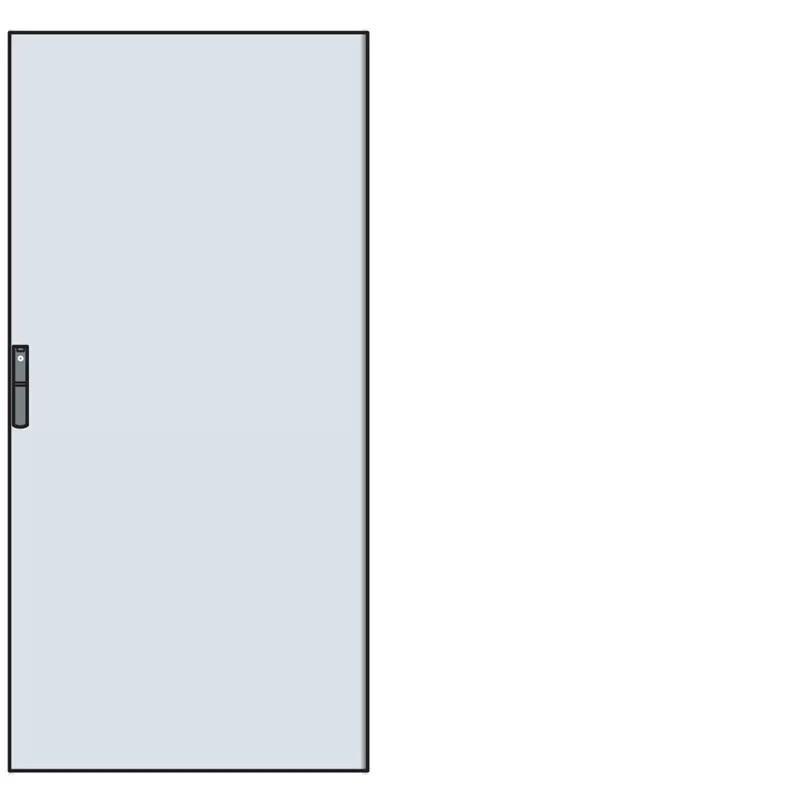 L-PC2002 Cabinet, 2000 mm x 300 mm x 1.5 mm, IP43