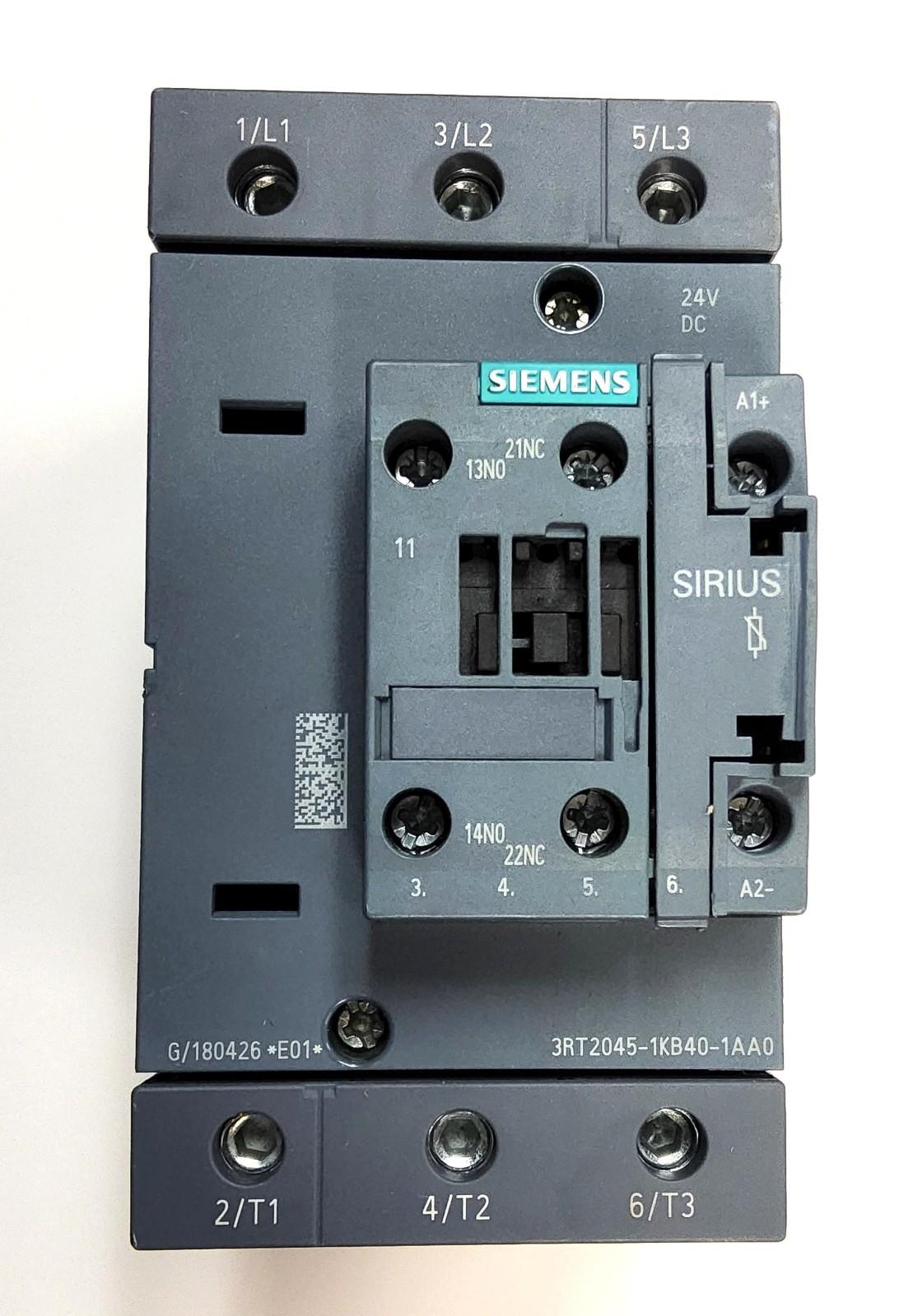 COUPL. CONT.. AC3:37KW. 1NO+1NC. 24VDC
