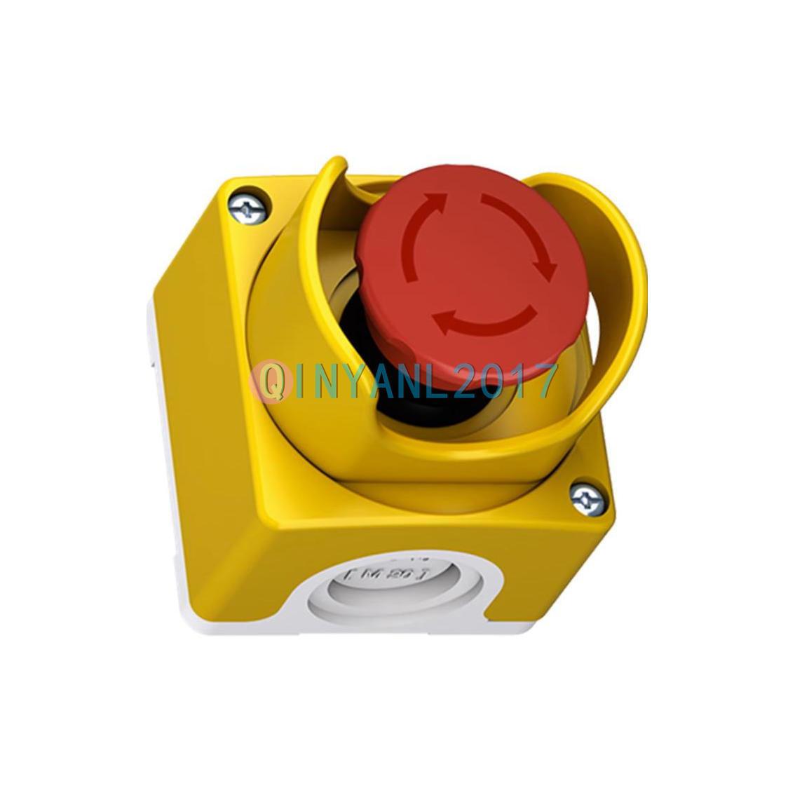 CP,ENCL,YEL,P-P 40MM RED 2NC